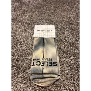 Select Start tie dye crew socks C27-25